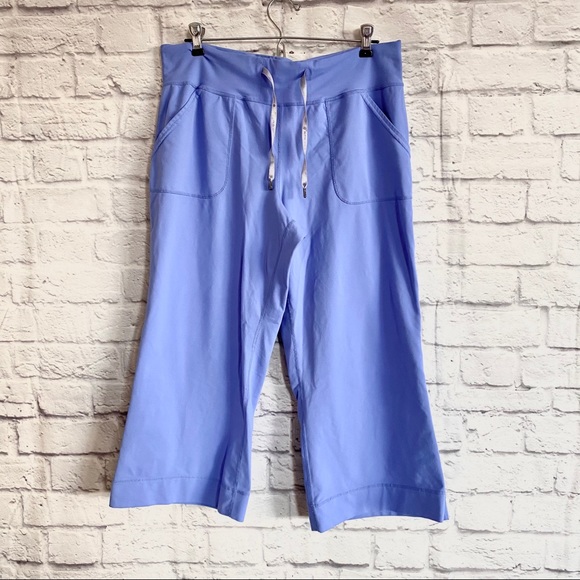 Lululemon Wide Leg Crops Cropped Pants